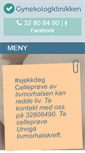 Mobile Screenshot of gynekologklinikken.no